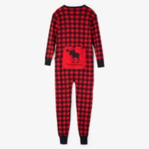 Red Plaid Women's Pajama Onesie